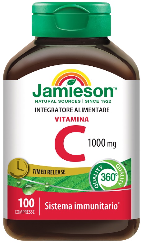JAMIESON VITAMINA C 1000 TIMED RELEASE 100 COMPRESSE BARATTOG - UniversoFarmacie.it
