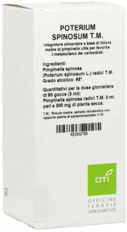 POTERIUM SPINOSUM TINTURA MADRE GOCCE 100ML - UniversoFarmacie.it