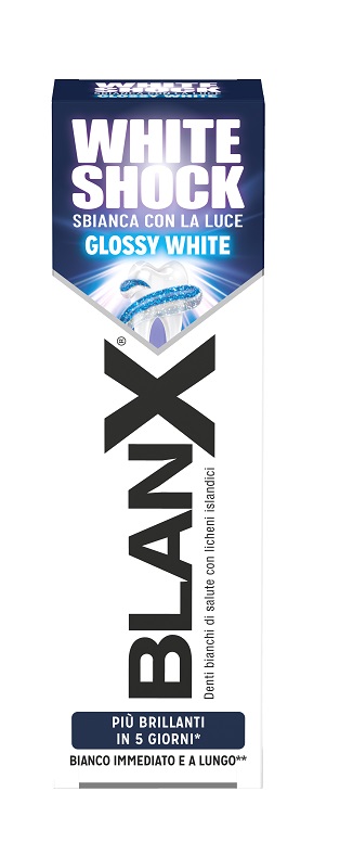 BLANX WHITE SHOCK SBIANCANTE DENTI 75 ML - UniversoFarmacie.it