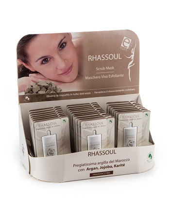 ESPRIT EQUO RHASSOUL PEELING MASK ARGAN MURUMURU BIO 22 PEZZI DA 10 ML - UniversoFarmacie.it