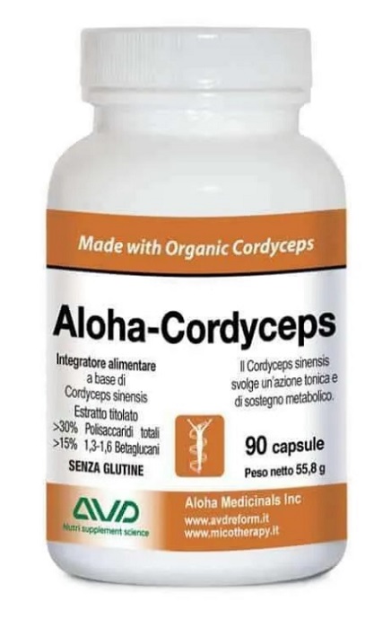 ALOHA CORDYCEPS 90 CAPSULE - UniversoFarmacie.it