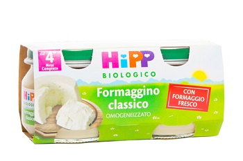 HIPP BIO OMOGENEIZZATO FORMAGGINO CLASSICO 2X80 G - UniversoFarmacie.it