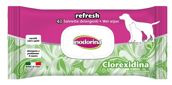 SALVIETTE CLOREXIDINA INODORINA 40 PEZZI - UniversoFarmacie.it