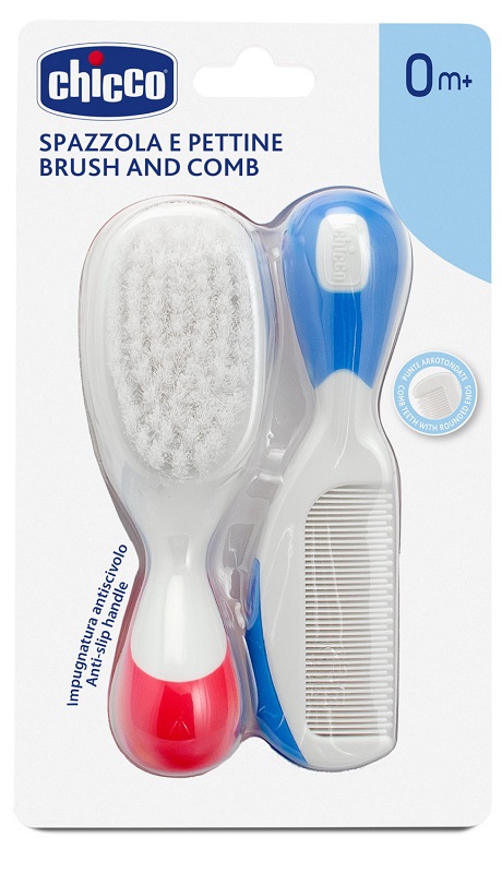CHICCO SPAZZOLA + PETTINE NYLON - UniversoFarmacie.it