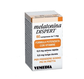 MELATONINA DISPERT 1MG DI MELATONINA 60 COMPRESSE - UniversoFarmacie.it