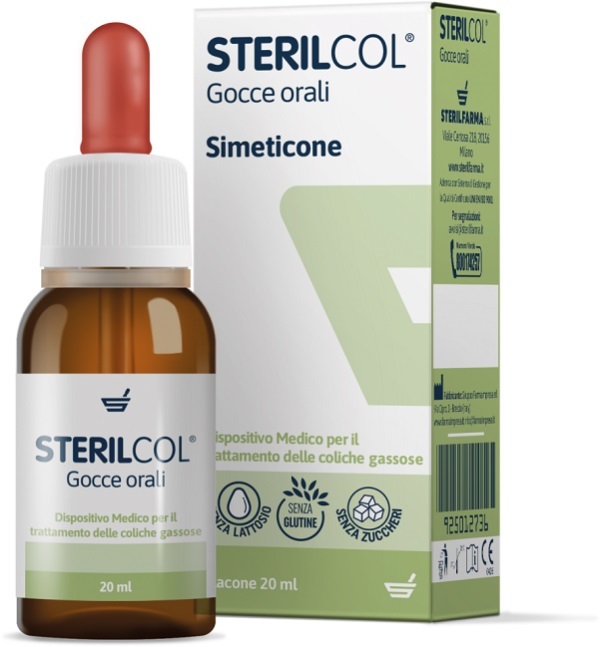 STERILCOL GOCCE ORALI SOSPENSIONE GASTROFUNZIONALE FLACONCINO 20 ML - UniversoFarmacie.it