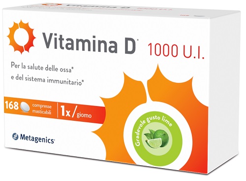 VITAMINA D 1000 UI 168 COMPRESSE MASTICABILI - UniversoFarmacie.it