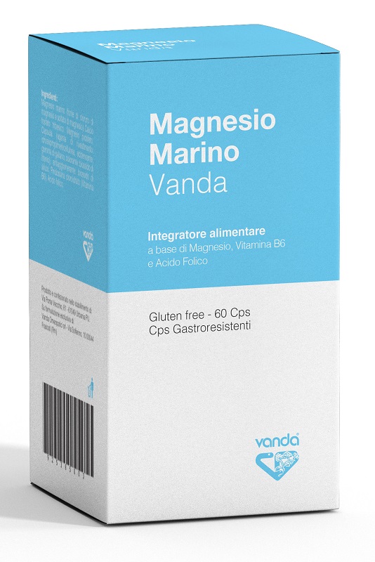 MAGNESIO MARINO VANDA 60 CAPSULE - UniversoFarmacie.it