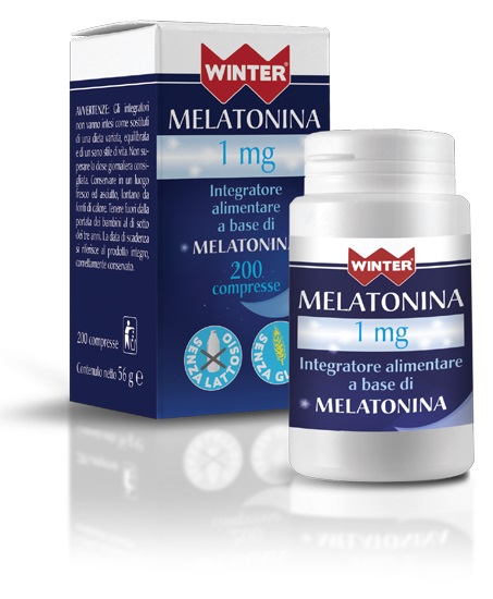 WINTER MELATONINA 1 MG 200 COMPRESSE - UniversoFarmacie.it