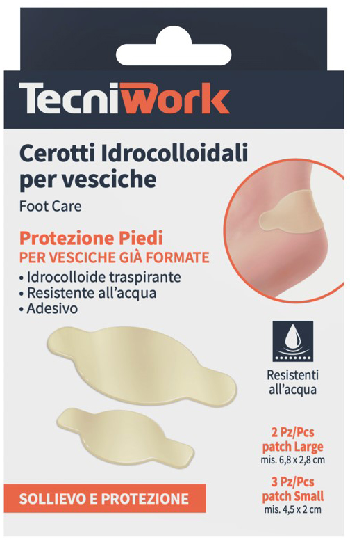 CEROTTI IDROCOLLOIDALI PER VESCICHE 5 PEZZI - UniversoFarmacie.it