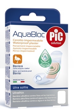 CEROTTO PIC AQUABLOC 5X7 STERILE ANTIBATTERICO 5 PEZZI - UniversoFarmacie.it