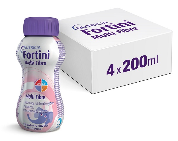 FORTINI MULTI FIBRE GUSTO FRAGOLA 200 ML - UniversoFarmacie.it