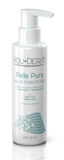 YOUDERM PELLE PURA GEL DETERGENTE VISO 200 ML - UniversoFarmacie.it