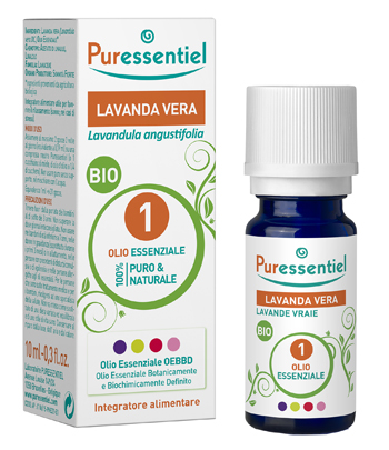 PURESSENTIEL LAVANDA VERA OLIO ESSENZIALE BIO 10 ML - UniversoFarmacie.it
