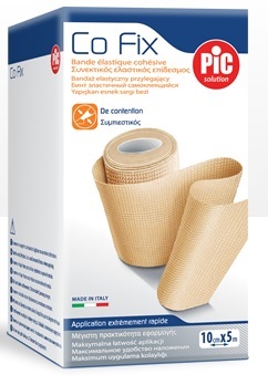 BENDA ELASTICA PIC CO FIX AUTOADESIVA 10X5CM MEDIUM ASTUCCIO - UniversoFarmacie.it