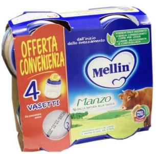 MELLIN OMOGENEIZZATO MANZO 4X80 G - UniversoFarmacie.it