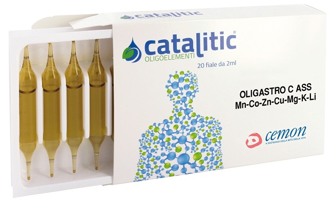 CATALITIC OLIGOELEMENTI OLIGATRO MN-CO-ZN-CU-MG-K-LI 20 AMPOLLE - UniversoFarmacie.it