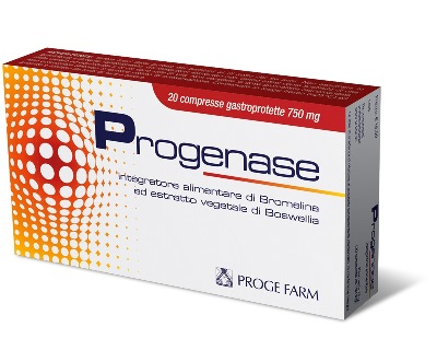 PROGENASE 20 COMPRESSE GASTROPROTETTE - UniversoFarmacie.it