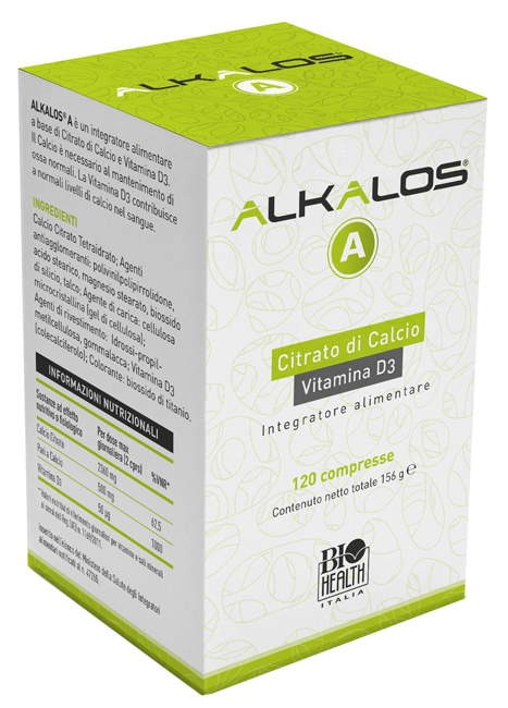 ALKALOS A 120 COMPRESSE - UniversoFarmacie.it