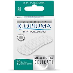 ICOPIUMA CEROTTO IN TESSUTO NON TESSUTO GRANDE 20 PEZZI - UniversoFarmacie.it