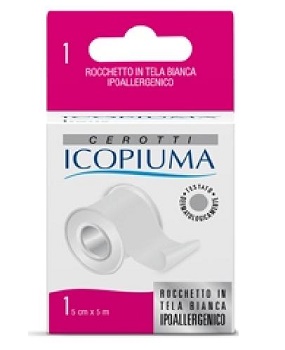 ICOPIUMA CEROTTO IN ROCCHETTO BIANCO CM 5X500 CM - UniversoFarmacie.it