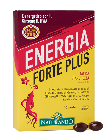 ENERGIA FORTE PLUS 40 SOFTGEL - UniversoFarmacie.it
