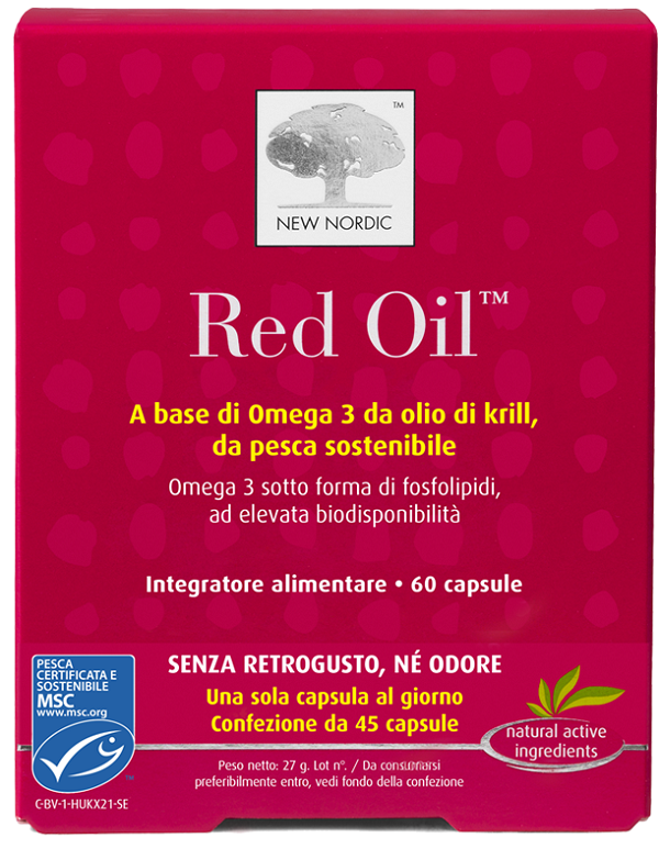 RED OIL 60 CAPSULE - UniversoFarmacie.it