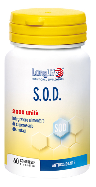 LONGLIFE SOD 2000 60 COMPRESSE RIVESTITE - UniversoFarmacie.it