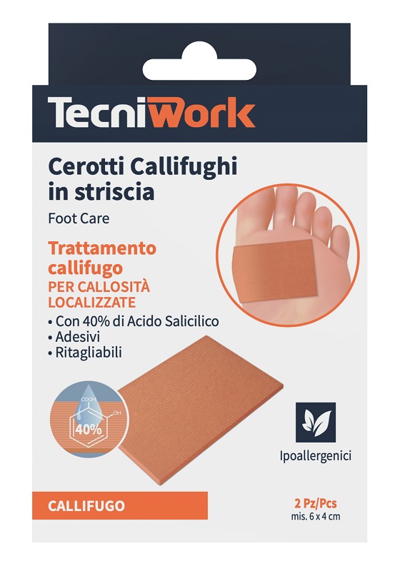 CEROTTI CALLIFUGHI IN STRISCIA CONFEZIONE DA 2 PEZZI - UniversoFarmacie.it