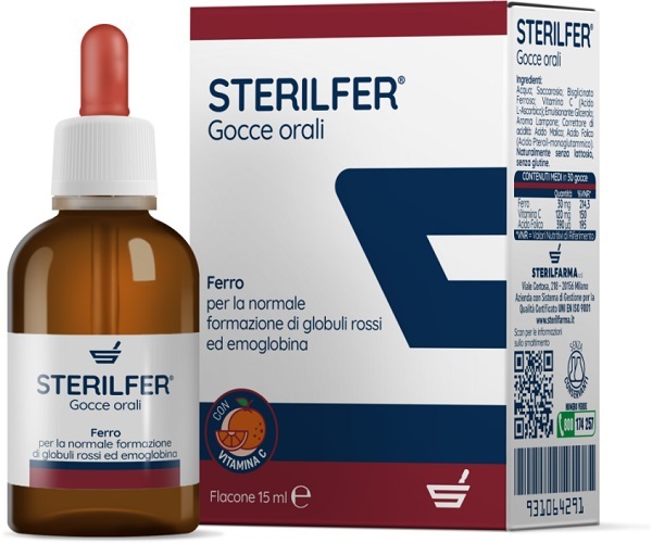 STERILFER GOCCE 15 ML - UniversoFarmacie.it