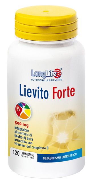 LONGLIFE LIEVITO FORTE 120 COMPRESSE - UniversoFarmacie.it