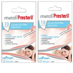 CEROTTO PER SUTURA MEDIPRESTERIL DELICATO TNT 3X75MM 10 PEZZI - UniversoFarmacie.it