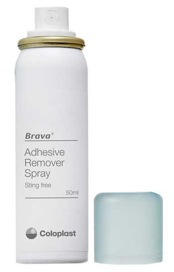 BRAVA SPRAY REMOVER PER DISTACCO DOLCE ADESIVI E DISPOSITIVI PER STOMIA 50 ML - UniversoFarmacie.it