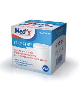 CEROTTO MEDS FARMATESSUTO NON TESSUTO TESSUTO NON TESSUTO FIX IPOALLERGENICO ADESIVO 250X5 CM - UniversoFarmacie.it