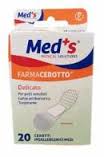 CEROTTO MEDS STRIP DELICATO TESSUTO NON TESSUTO MEDIO 20 PEZZI - UniversoFarmacie.it