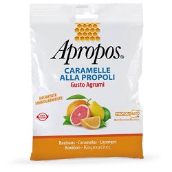 APROPOS CARAMELLE ALLA PROPOLI GUSTO AGRUMI 50 G - UniversoFarmacie.it