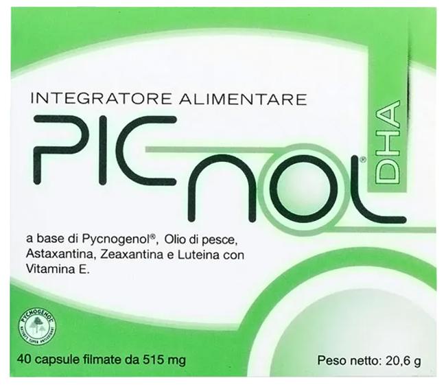 PICNOL DHA 40 CAPSULE 21,11 G - UniversoFarmacie.it