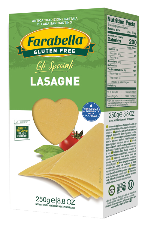 FARABELLA LASAGNE 250 G - UniversoFarmacie.it