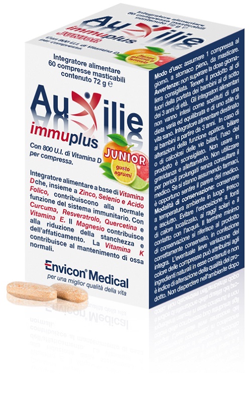 AUXILIE IMMUPLUS JUNIOR 30 COMPRESSE - UniversoFarmacie.it
