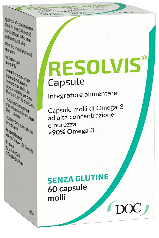RESOLVIS 60 CAPSULE MOLLI - UniversoFarmacie.it