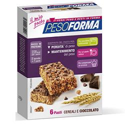 PESOFORMA BARRETTA CEREALI/CIOCCOLATO 12 X 31 G - UniversoFarmacie.it
