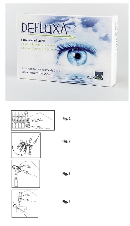 DEFLUXA GOCCE OCULARI 15 CONTENITORI MONODOSE DA 0,4 ML - UniversoFarmacie.it