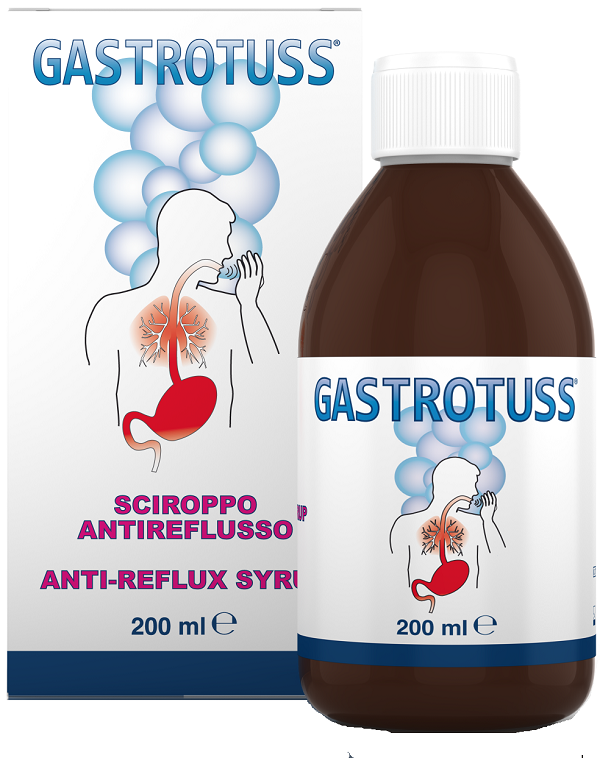 SCIROPPO ANTIREFLUSSO GASTROTUSS 200 ML - UniversoFarmacie.it