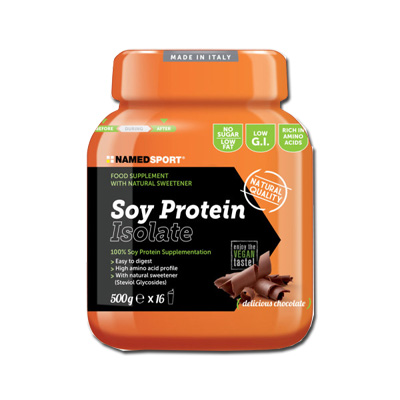 SOY PROTEIN ISOLATE DELICIOUS CHOCOLATE POLVERE 500 G - UniversoFarmacie.it