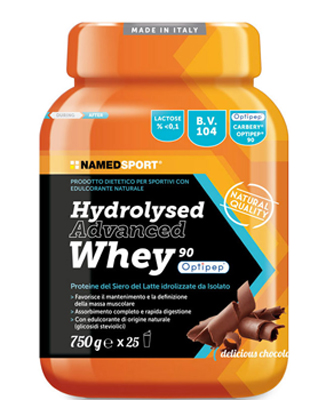 HYDROLYSED ADVANCED WHEY DELICIOUS CHOCOLATE BARATTOLO POLVERE ORALE 750 G - UniversoFarmacie.it