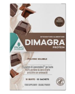 DIMAGRA PROTEIN CIOCCOLATO 10 BUSTE - UniversoFarmacie.it