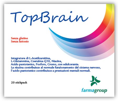 TOPBRAIN 20 STICK 4,5 G - UniversoFarmacie.it
