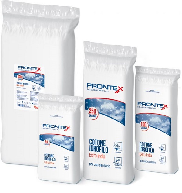 COTONE IDROFILO EXTRA INDIA PRONTEX 500 G - UniversoFarmacie.it
