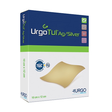 MEDICAZIONE STERILE URGOTUL AG/SILVER 10X12 CM 5 PEZZI - UniversoFarmacie.it