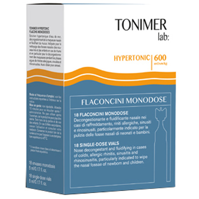 TONIMER LAB HYPERTONIC 18 FLACONCINI MONODOSE - UniversoFarmacie.it